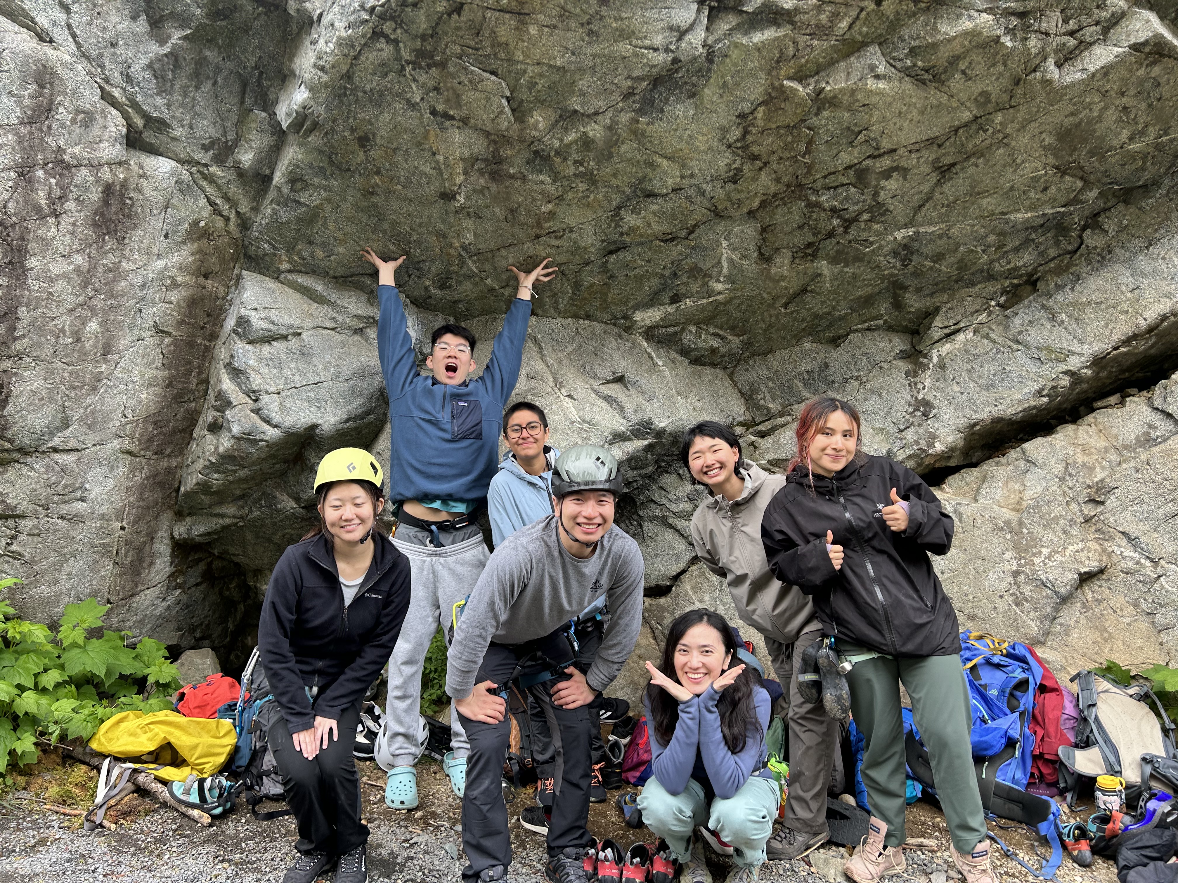 Climbing club activity