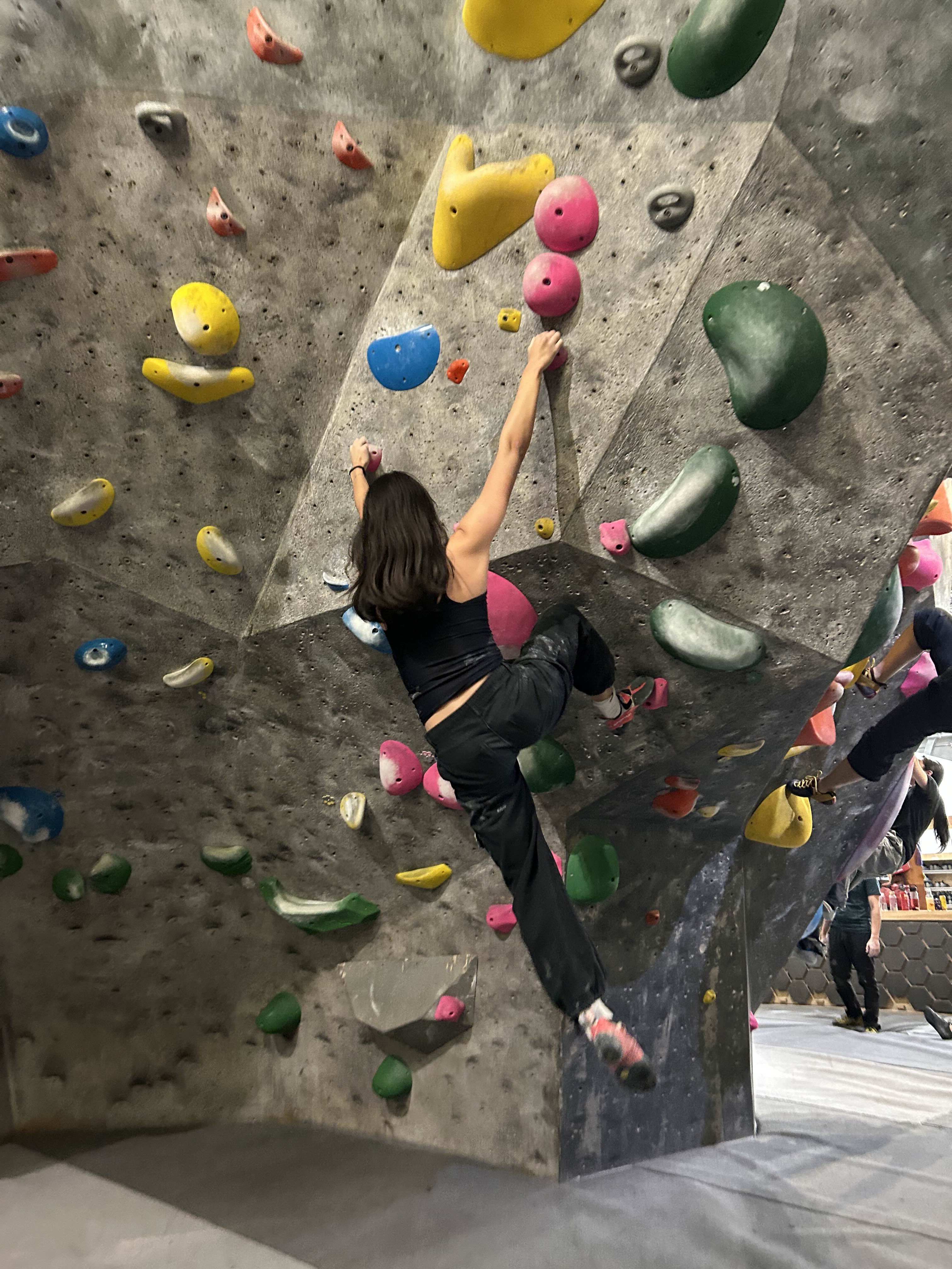 Climbing club activity