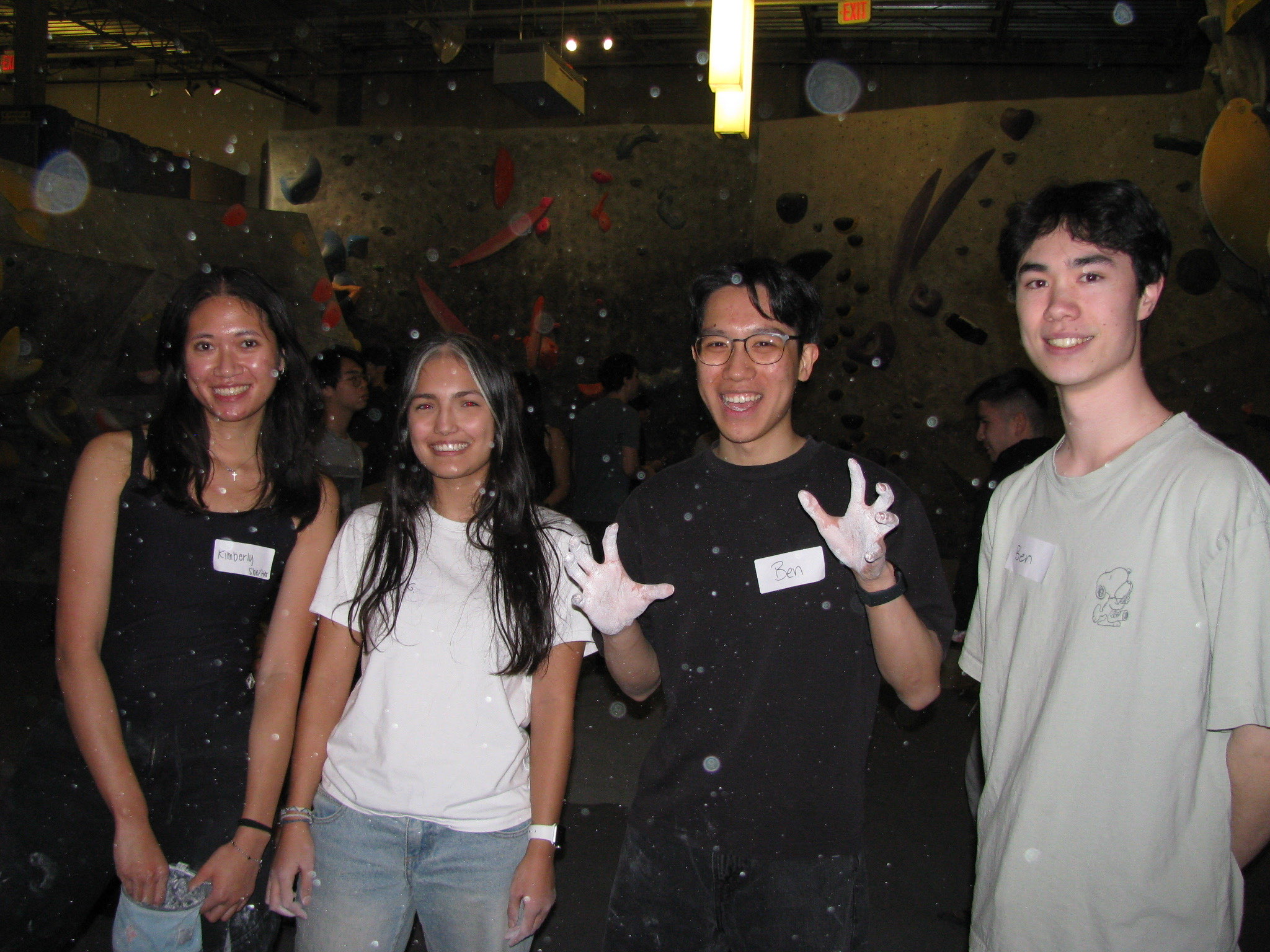 Climbing club activity